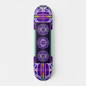 Skateboard violet W3 (Devant)