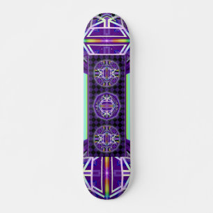 Skateboard violet W3