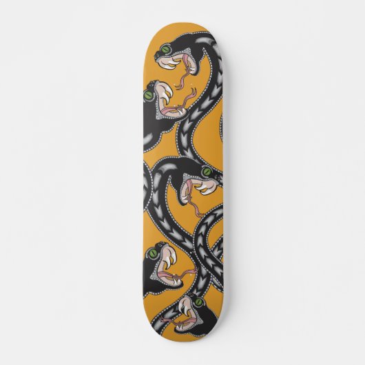 Skateboard Viper Pit - Orange (Devant)
