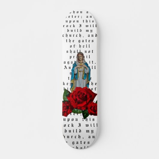 SKATEBOARD VIRGIN MARY BOARD (Devant)