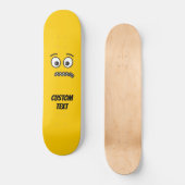 Skateboard Visage à bouche éclairée (Recto)