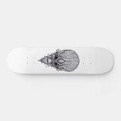 Skateboard Visage Alien, Reconstruction faciale du crâne afri (Horz)