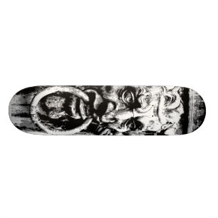 Skateboard Visage allemand gothique