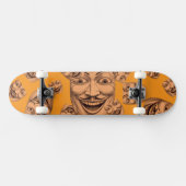 Skateboard Visage de broyage perturbant (Horz)