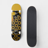 Skateboard visage de chat de dessin animé (Recto)