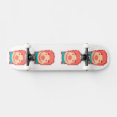 Skateboard Visage de clown pixelisé mignon  (Horz)