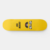 Skateboard Visage de nerd (Horz)
