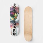 Skateboard vision de la couleur (Recto)
