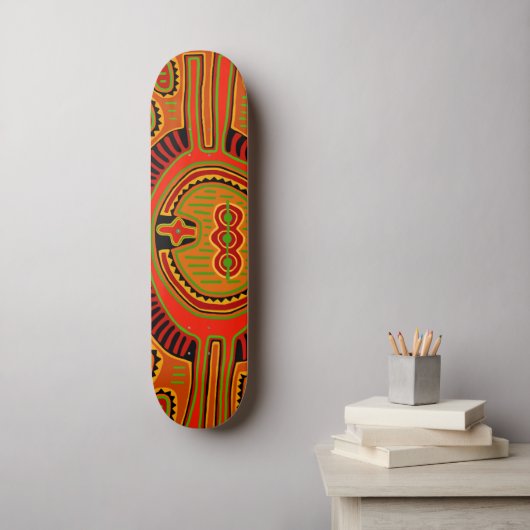 Skateboard Vision de peyote chamanique (Art mural)