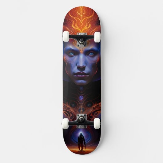 Skateboard Visions du futur (Recto)