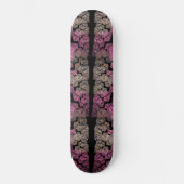 Skateboard Vitrail cool - art fractal (Recto)