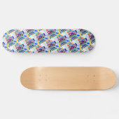 Skateboard ¡Vive Porto Rico ! (Horz)