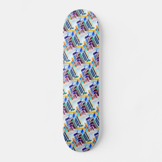 Skateboard ¡Vive Porto Rico ! (Recto)