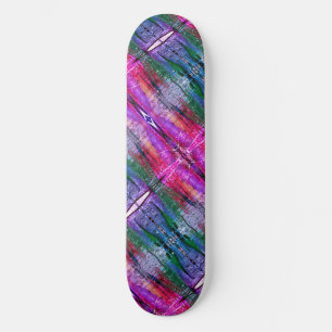 Skateboard Vivid Abstrait Weave, 8 Pont De Patinage 1/2"
