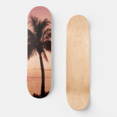 Skateboard Vivid Rêve de palmiers #4 #tropical #wall #décorat (Recto)