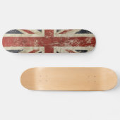 Skateboard -  vlag van de Faded Union (Horizontaal)