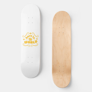 Skateboard Voici le monde