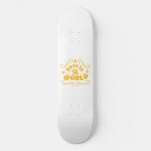 Skateboard Voici le monde (Recto)