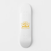Skateboard Voici le monde (Recto)