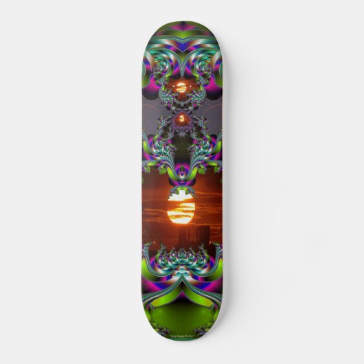 Skateboard Voici venir le Sun (Recto)