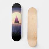 Skateboard Voile nocturne (Recto)