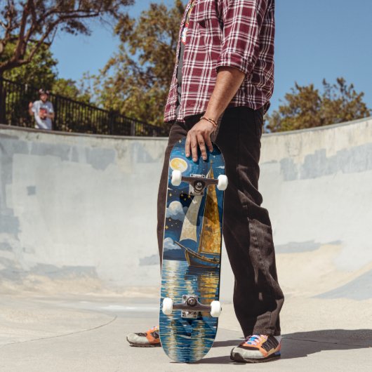 Skateboard voilier (Extérieur 2)