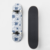 Skateboard Voiliers sur le motif de mer (Recto)