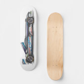 Skateboard Voiture de course (Recto)
