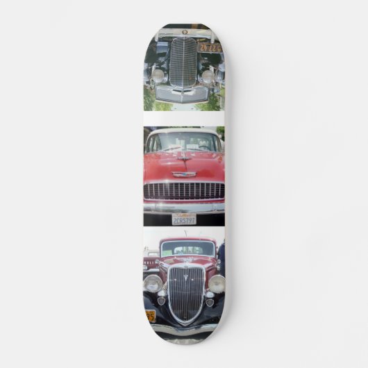 Skateboard voitures anciennes (Recto)