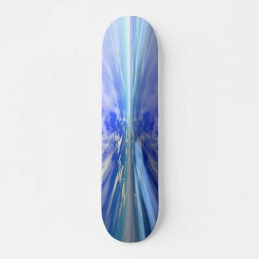 Skateboard Vol au-dessus de l'eau - Retro (Devant)