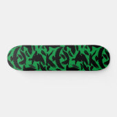 Skateboard Vol des Aigles noir.w Green BG (Horz)
