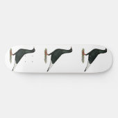 Skateboard Vol vol Pigeon noir (Horz)