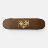 Skateboard Voler comme un faucon sépia (Horz)