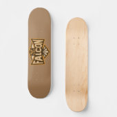 Skateboard Voler Comme Un Faucon Sepia (Recto)
