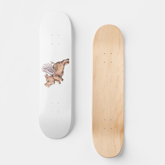 Skateboard Voler des cochons (Recto)
