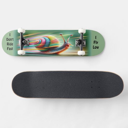Skateboard Voler un escargot faible (Horz)