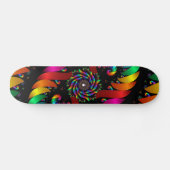 Skateboard Volet couleur Abstrait (Horz)
