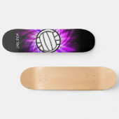 Skateboard Volleyball pourpre (Horz)