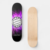 Skateboard Volleyball pourpre (Recto)
