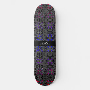 Skateboard Volume treize kaléidoscope art douze