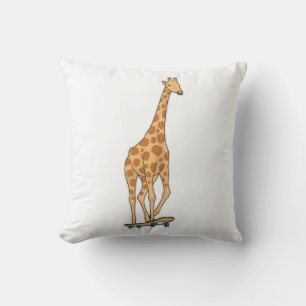 Skateboard voor Giraffe Kussen
