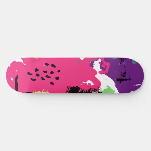 Skateboard voor het penselen van kunstgraffiti (Horizontaal)
