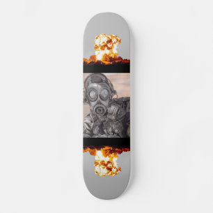 Skateboard voor kernexplosie
