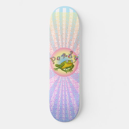 Skateboard voor kikkervisjes (Voorkant)