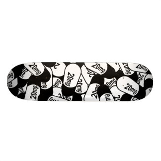 Skateboard voor pillen van 20 mg