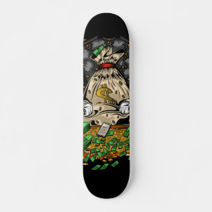 Skateboard voor postbus