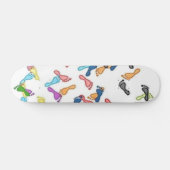Skateboard voor voetafdruk (Horizontaal)