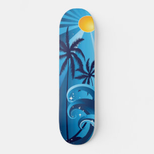 skateboard voor zee golft