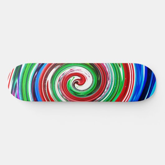 Skateboard Vortex coloré (Horz)