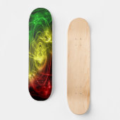 Skateboard Vortex de Rasta (Recto)